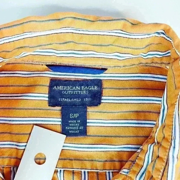 American Eagle Outfitters Shirt Men's Size S/P - Picture 7 of 8